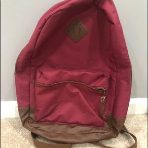 Maroon Backpack
